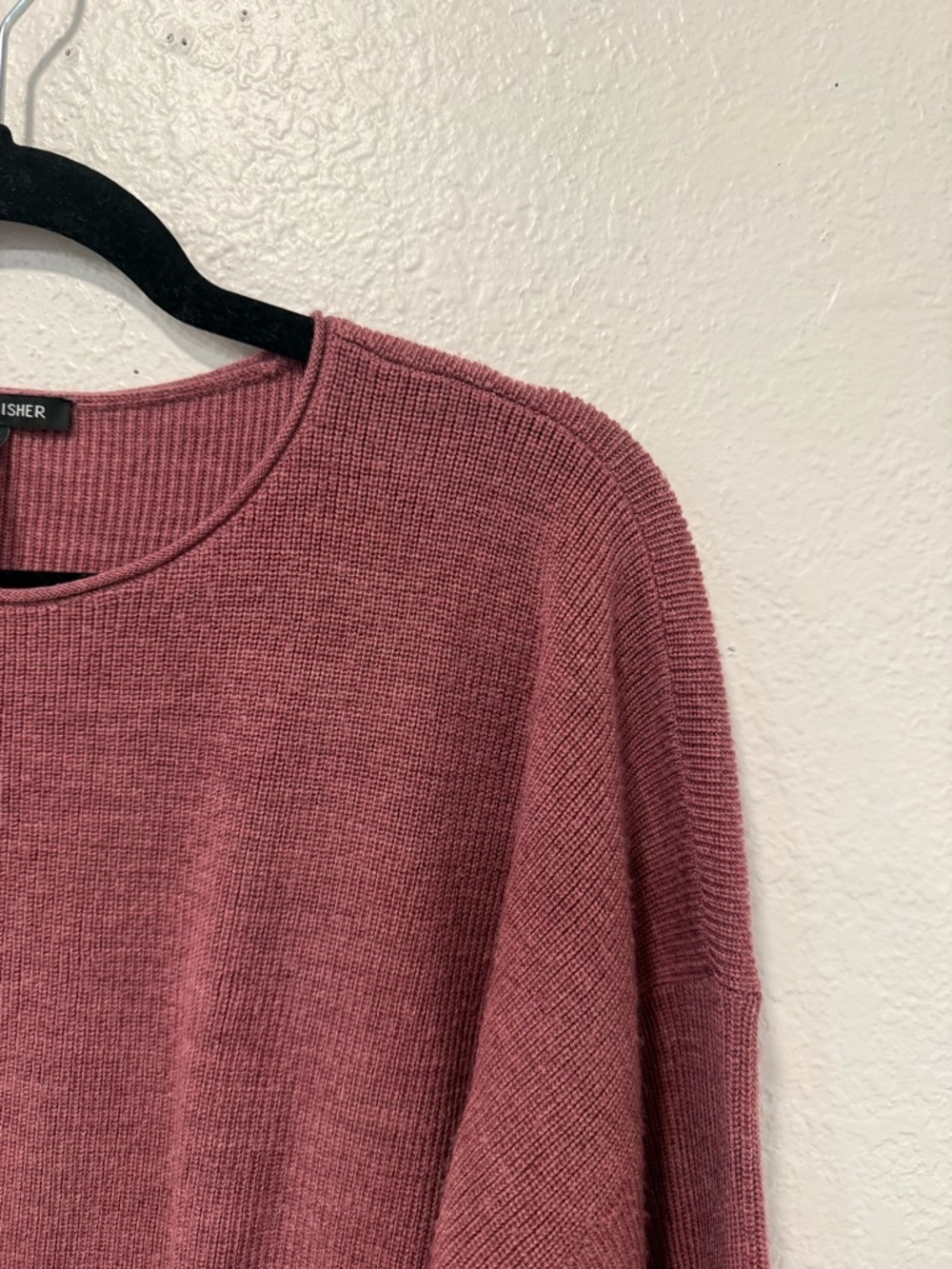 Eileen Fisher Merino Wool Sweater Crewneck Relaxed Fit Women’s Sz small - Picture 7 of 9